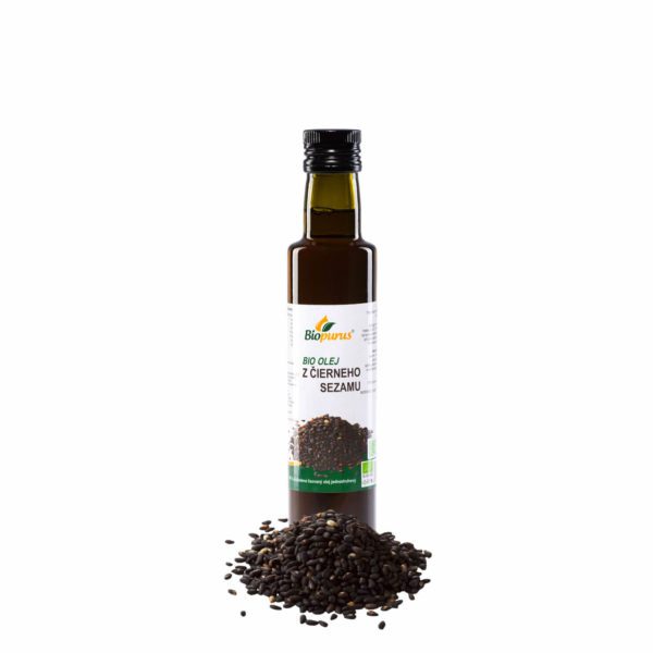 Olej z čierneho sézamu BIO 250 ml Biopurus