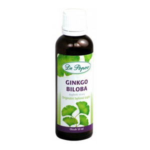 Kvapky bylinné Ginkgo Biloba 50ml